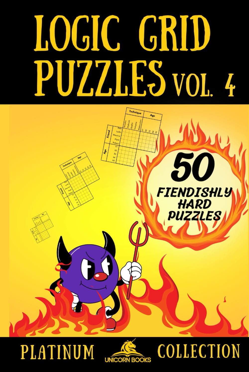 Logic Grid Puzzles, Volume 4: 50 Fiendishly Hard Puzzles (Logic Puzzles for Adults - Platinum Collection) baixar o livro de graça