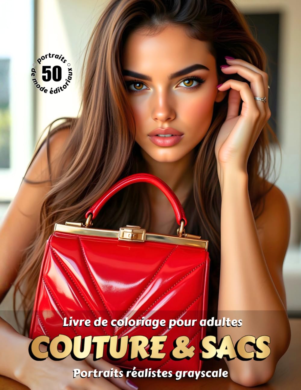 capítulo por capítulo baixar COUTURE & SACS – Livre de Coloriage pour Adultes | Portraits Réalistes en Niveaux de Gris avec Sacs de Luxe | pour Détente, Créativité Consciente:... (Aventures colorées) (French Edition)