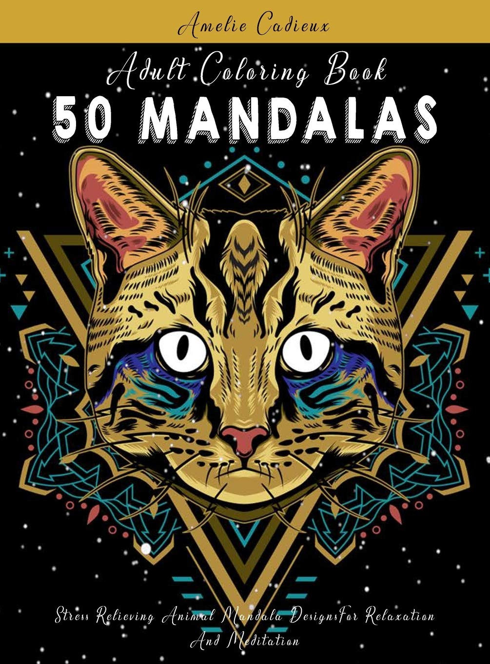 ler totalmente Adult Coloring Book: 50 Mandalas: Stress Relieving Animal Mandala Designs For Relaxation And Meditation (2)