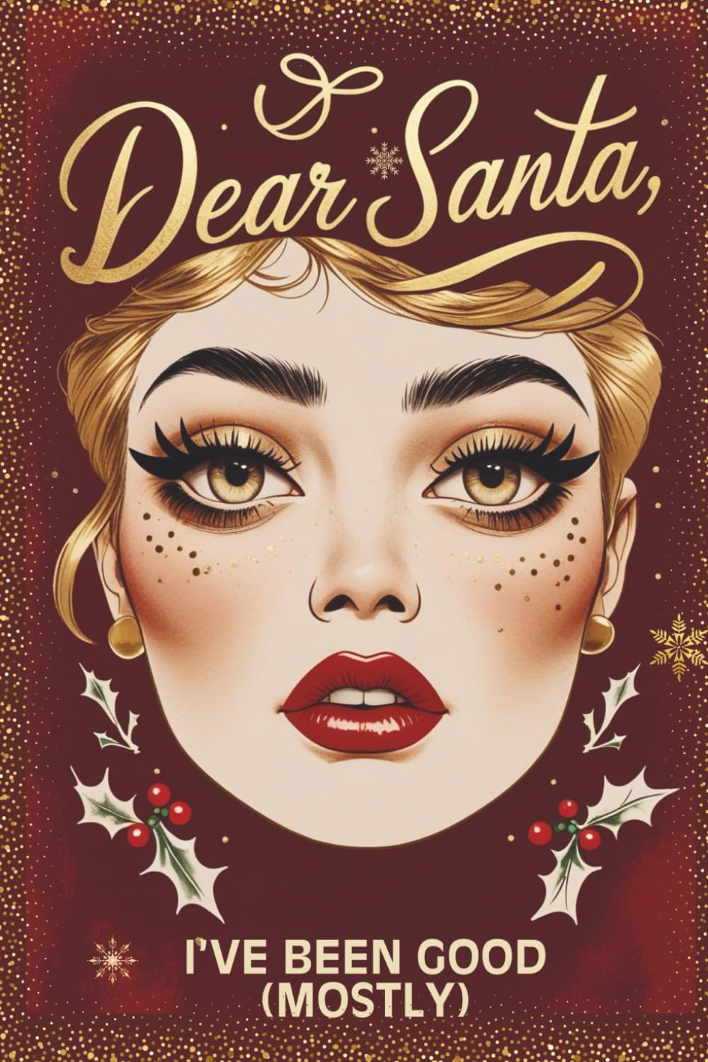 ler totalmente Dear Santa… I’ve Been Good (Mostly): Christmas Journal/130 Lined Pages/Sassy Santa Quote/Perfect Gag Gift