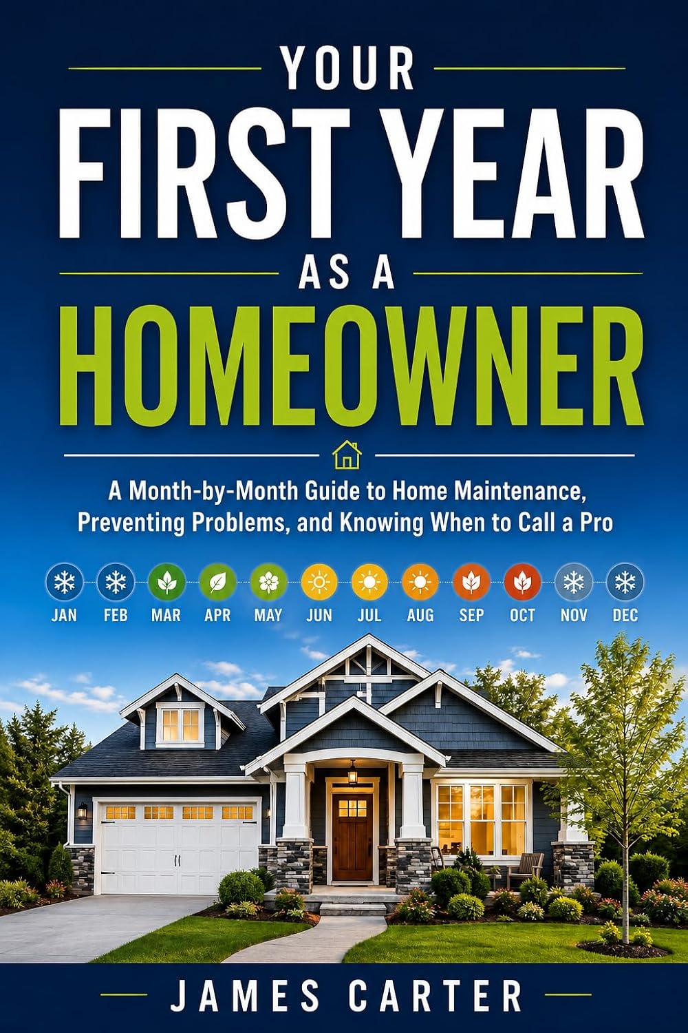 ler totalmente Your First Year as a Homeowner: A Month-by-Month Guide to Home Maintenance, Preventing Problems, and Knowing When to Call a Pro (English Edition)