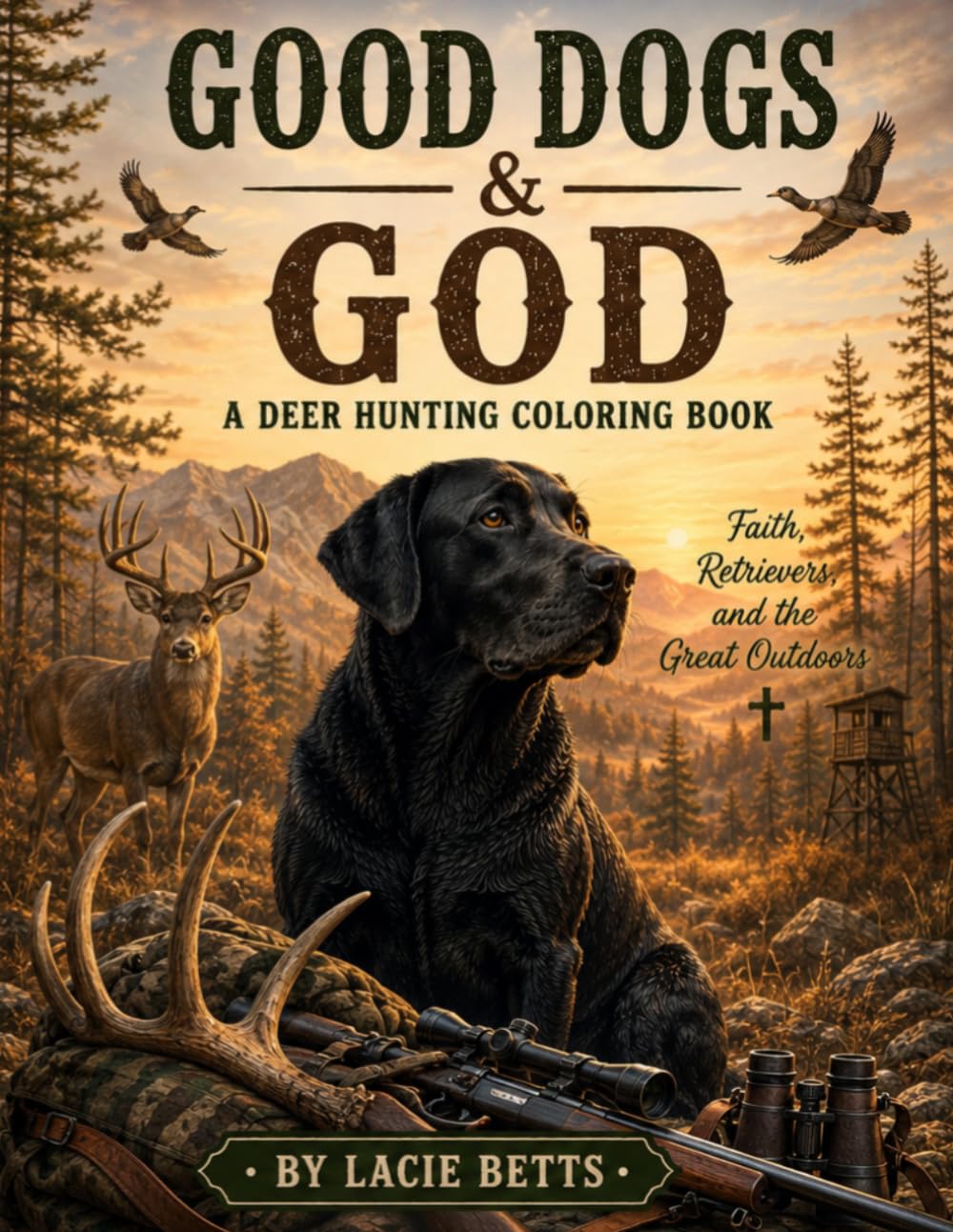 Good Dogs & God: A Deer Hunting coloring book (GOOD DOGS & GOD COLORING BOOK COLLECTION) baixar o livro de graça