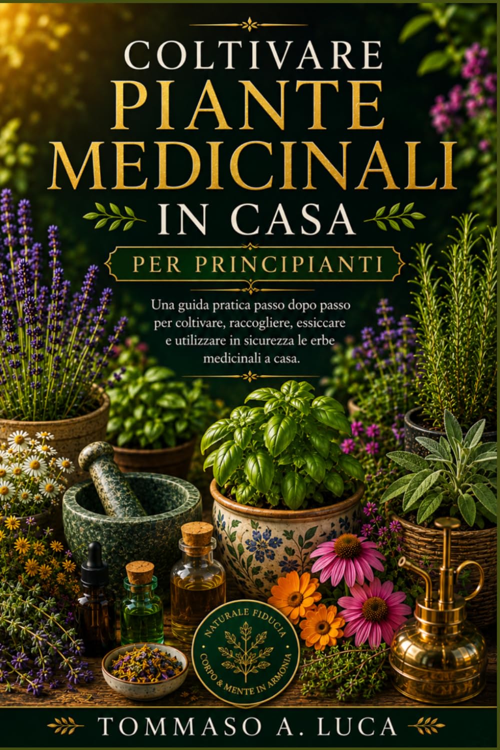 Coltivare Piante Medicinali in Casa Per Principianti: Una guida pratica passo dopo passo per coltivare, raccogliere, essiccare e utilizzare in sicurezza le erbe medicinali a casa. baixar livro de graça