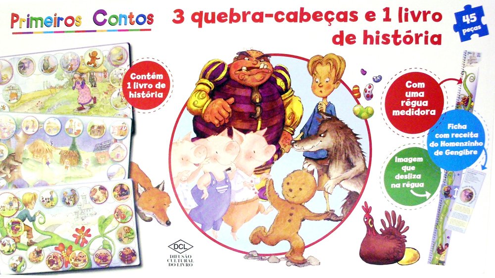 Primeiros Contos. 3 Quebra-Cabeças e 1 Livro de História baixar livro de graça