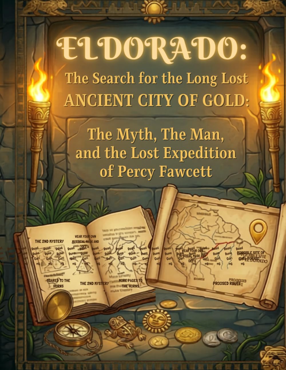 El Dorado: The Search for the Long Lost Ancient City of Gold: The Myth, The Man, and the Lost Expedition of Percy Fawcett|60+ Word Search puzzles for Adults and Kids baixar o livro de graça