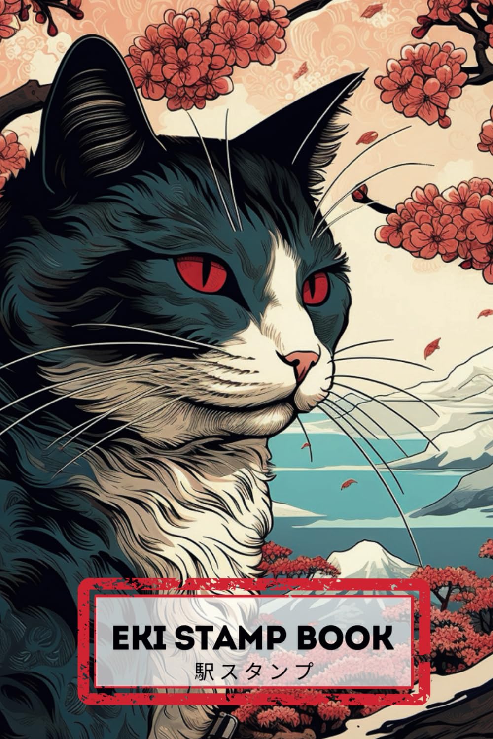 Eki Stamp Book 駅 ス タ ン プ: Collect Beautiful Stamps at Rail Train Stations in Japan. Travel Friendly Souvenir With a Cat 猫 on the Cover. Includes Useful Japanese Vocabulary baixar livro de graça