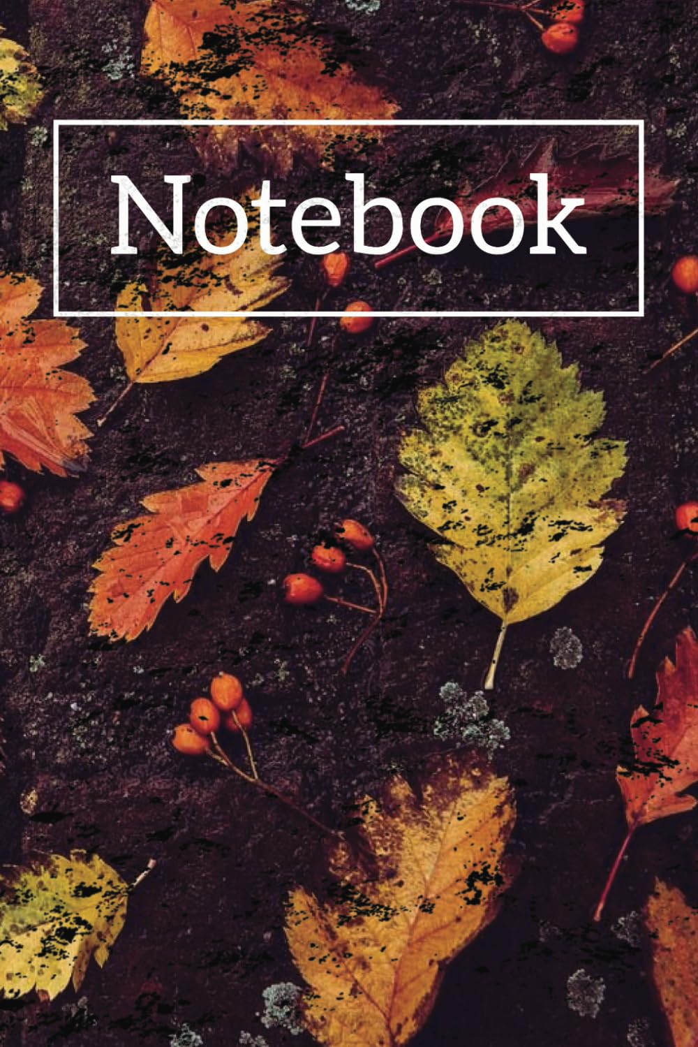ler totalmente Notebook: A College Ruled Line Journal With Decorative Leaves For The Fall Season