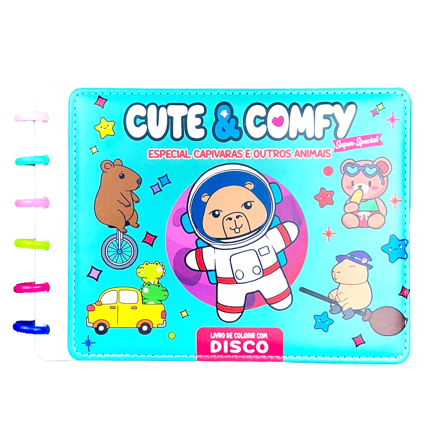 Cute & Comfy Super Special - Especial Capivaras e Outros Animais - Encadernação em Disco baixar o livro de graça