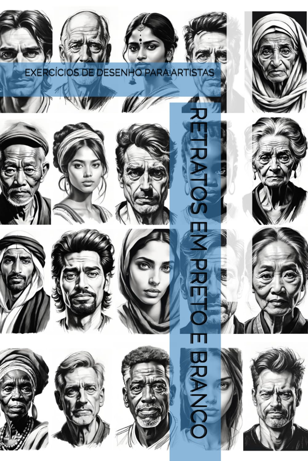 Retratos Em Preto E Branco: Exercícios de Desenho Para Artistas baixar o livro de graça