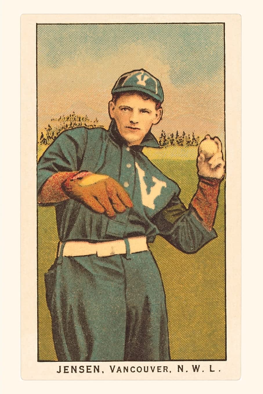capítulo por capítulo baixar Vintage Journal Early Baseball Card, Jensen