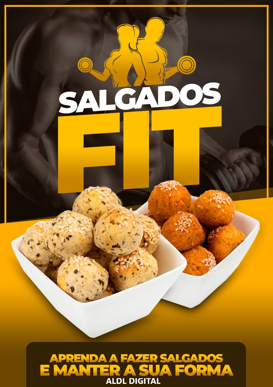 SALGADOS FIT: Receita de salgados saborosos, nutritivos e fitness!