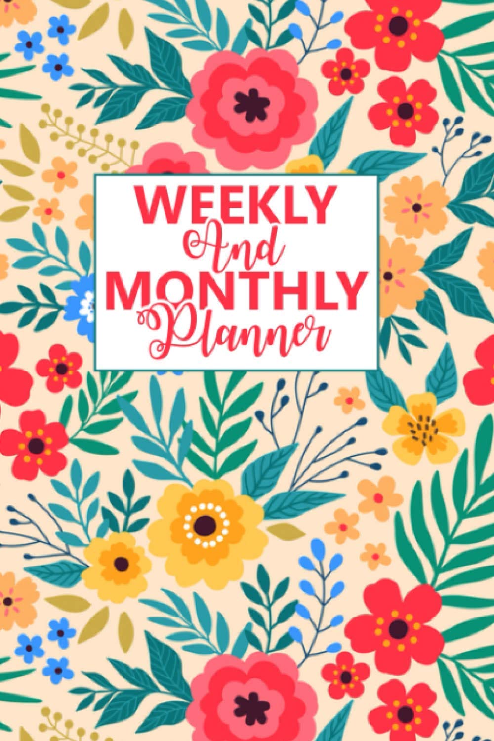 capítulo por capítulo baixar Weekly And Monthly Planner: Simple Floral Cover Planner Calendar 2021-2022 Weekly and Monthly Pretty Simple Planners for Women Dollars for Women and Friends