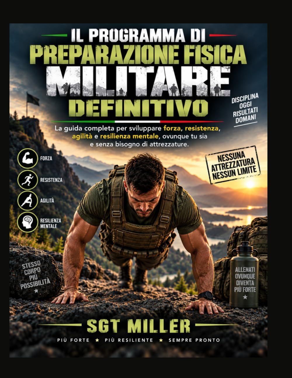Il Programma Di Preparazione Fisica Militare Definitivo: La guida completa per sviluppare forza, resistenza, mobilità e resilienza mentale, ovunque tu sia e senza bisogno di attrezzature. baixar o livro de graça