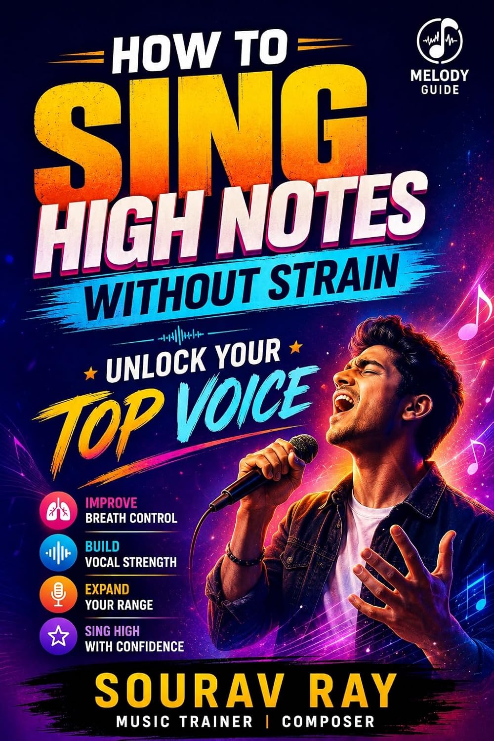 How To Sing High Notes Without Strain: Unlock Your Top Voice (English Edition) baixar o livro de graça