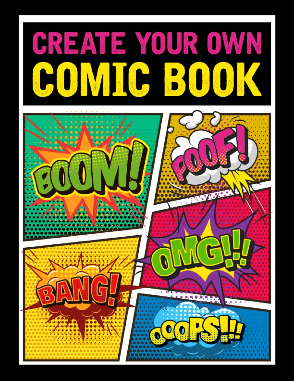 ler totalmente Create Your Own Comic Book: The simple Comics Notebook Create Your Own Story, Comics.
