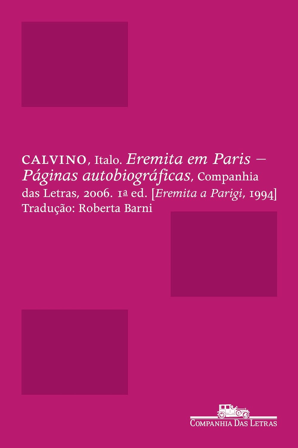 Eremita em Paris: Páginas autobiográficas baixar livro de graça
