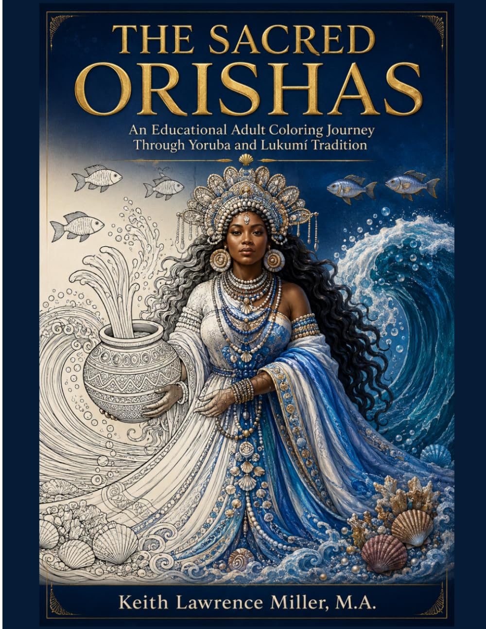 capítulo por capítulo baixar The Sacred Orishas: An Educational Adult Coloring Journey Through Yoruba and Lukumí Tradition