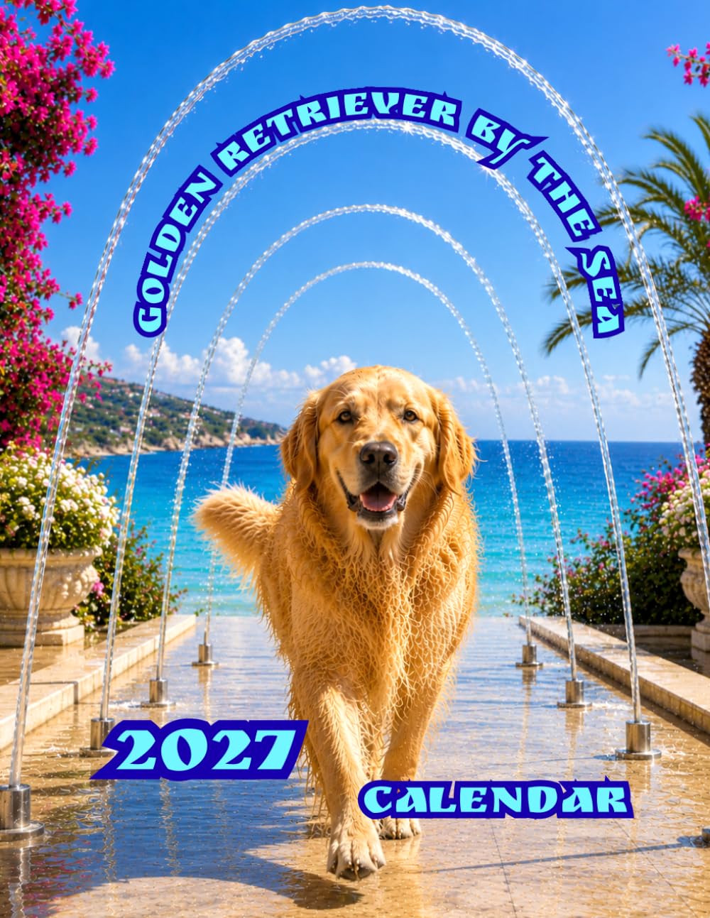 ler totalmente Golden Retriever by the Sea 2027 Calendar
