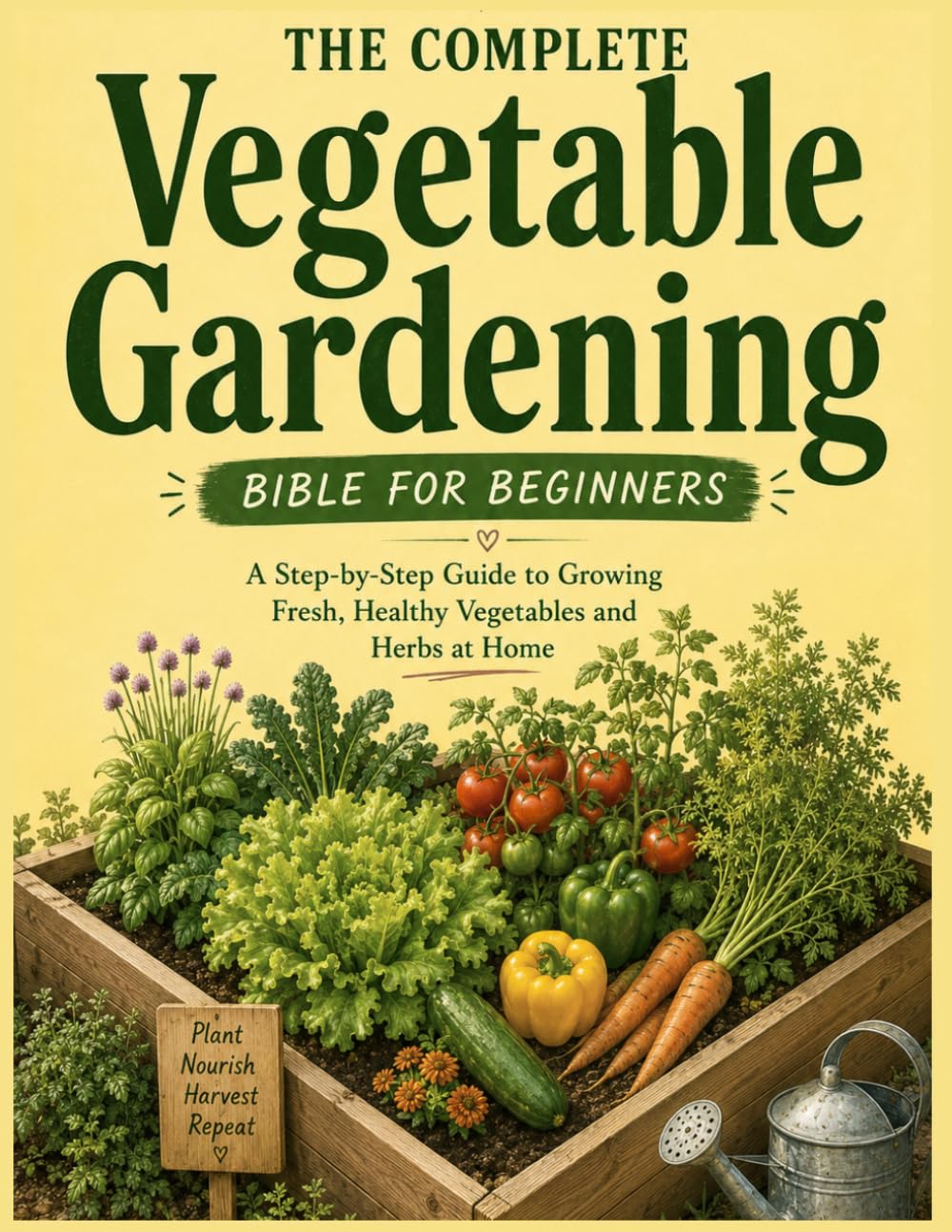 The Complete Vegetable Gardening Bible: Raised Beds, Container Gardening & Everything You Need to Grow Fresh Food at Home baixar o livro de graça