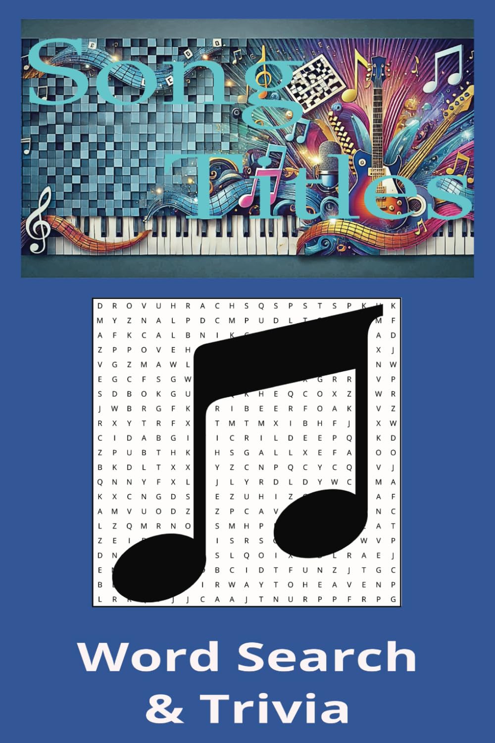 ler totalmente Song Titles Word Search: Easy To Read Word Searches Of Song Titles From Rock To Classical Music | 6x9 inches | 40+ Puzzles, Great For Gifts, Holidays And Relaxing Times