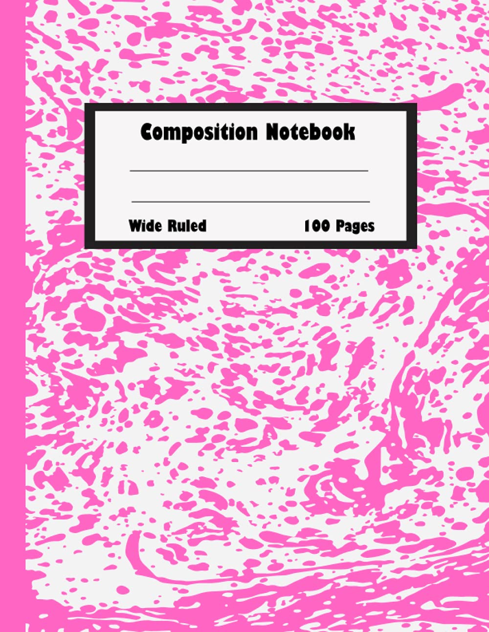 Pink Marble composition Notebook Wide Ruled: Pink Marble composition Notebook Wide Ruled: Pink Composition Notebook, 100 Pages Wide Ruled Lined Book... Pink composition book, 8.5x11 inches baixar livro de graça