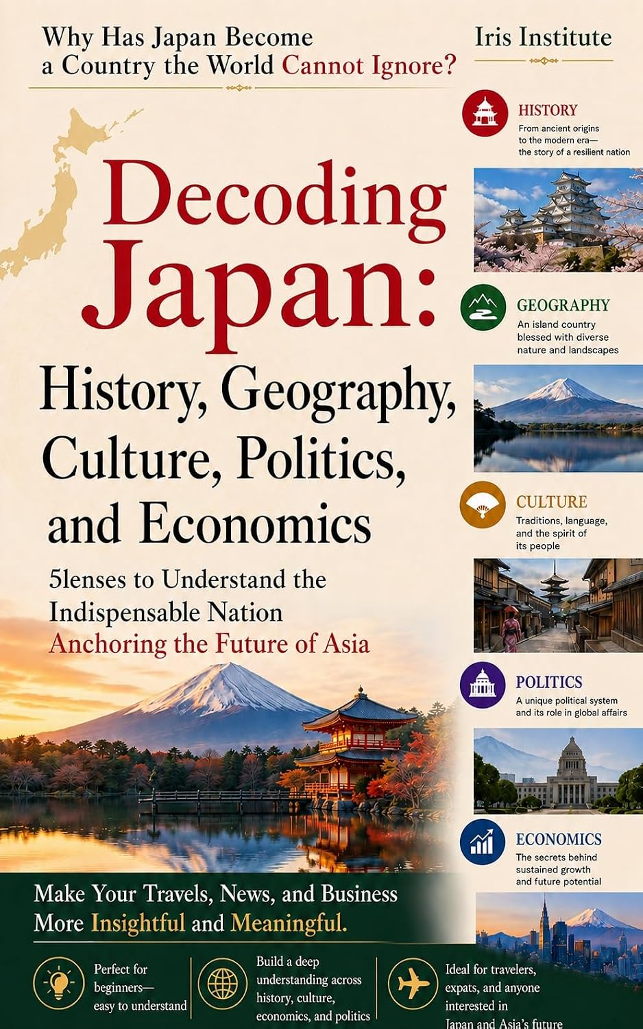【Visual Guide】Decoding Japan: History, Geography, Culture, Politics, and Economics (Decoding the world Book 1) (English Edition) baixar o livro de graça
