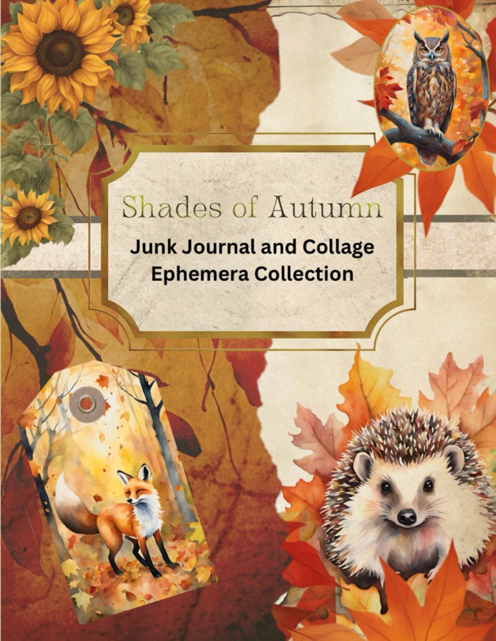 Shades of Autumn: Junk Journal and Collage Ephemera Collection baixar livro de graça
