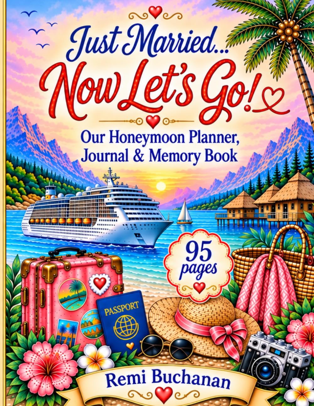 Just Married… Now Let’s Go! Our Honeymoon Planner, Journal & Memory Book baixar livro de graça