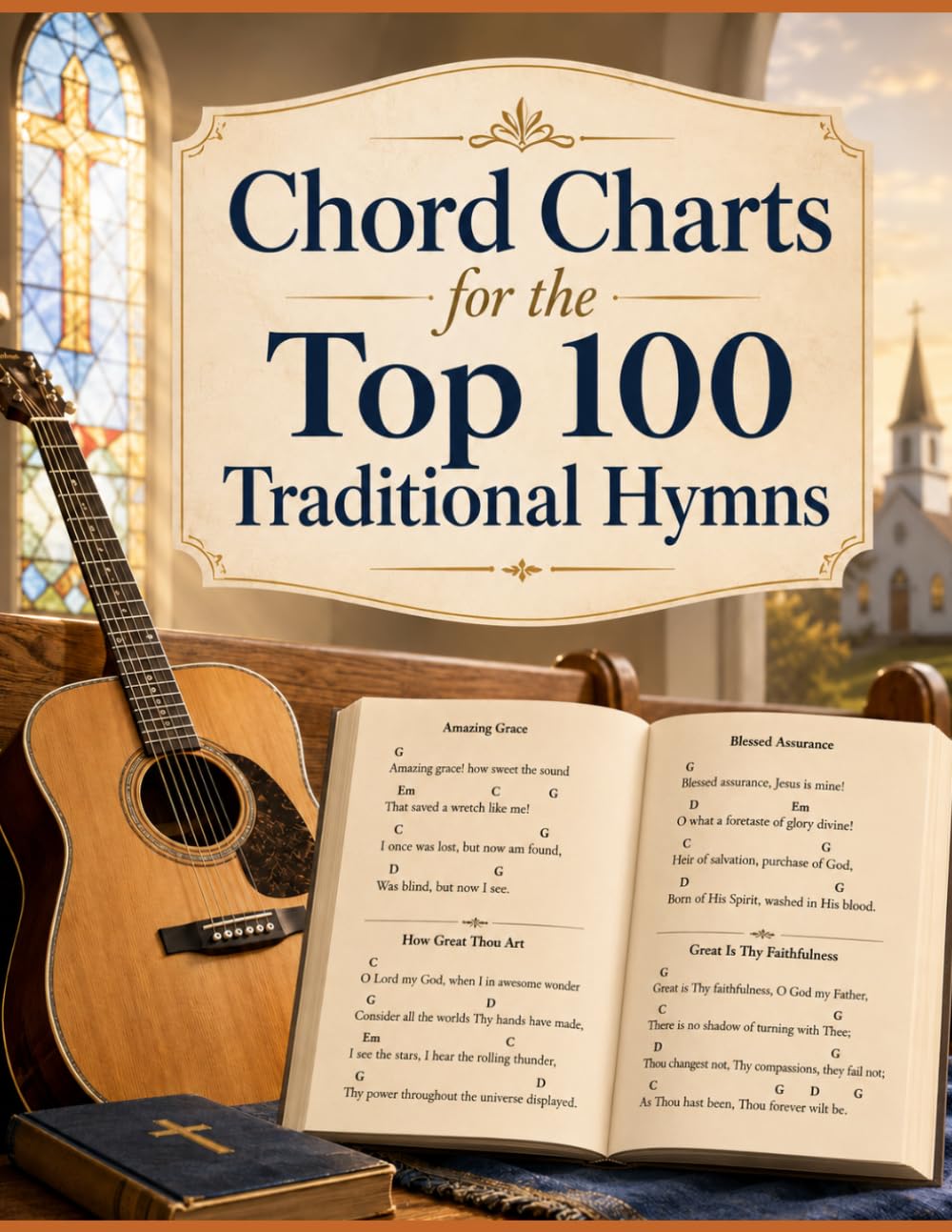 ler totalmente Chord Charts for the Top 100 Traditional Hymns