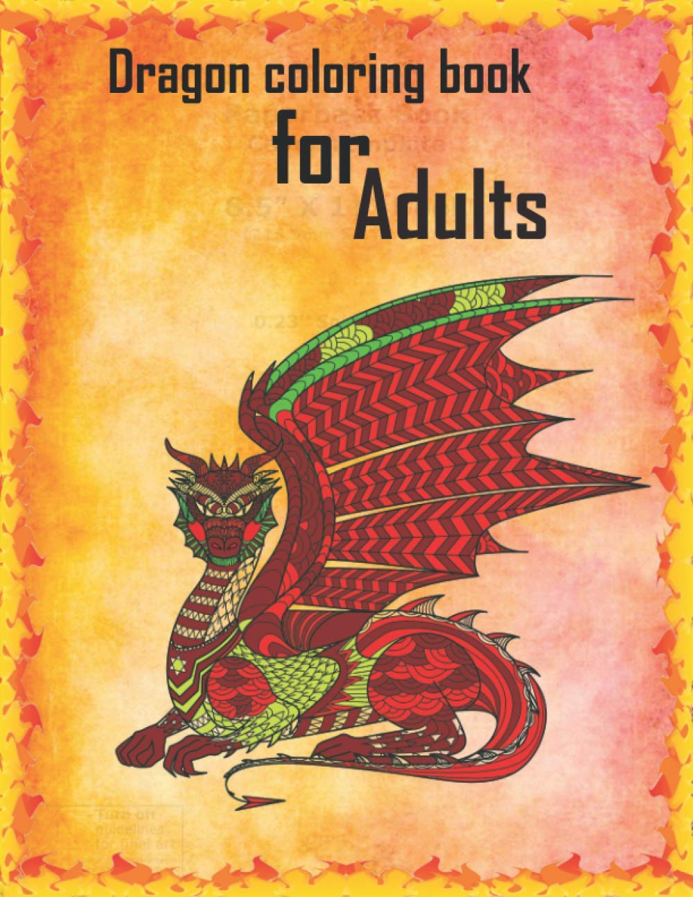 ler totalmente Dragon Coloring Book for Adults: Wonderful Dragon Designs to Color for Adults and Dragon,An Adult Coloring Book with Cool Fantasy Dragons Design and Patterns For Stress Relief & Relaxations