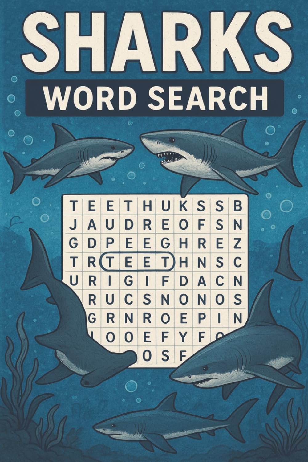 capítulo por capítulo baixar Sharks Word Seach Puzzle Book: Word Searches with Easy to Read Print about Sharks, Fish, Marine Life and more | 6x9 inches 110 pages | 50+ puzzles... Gift for Vacations, Holidays and Free Time.