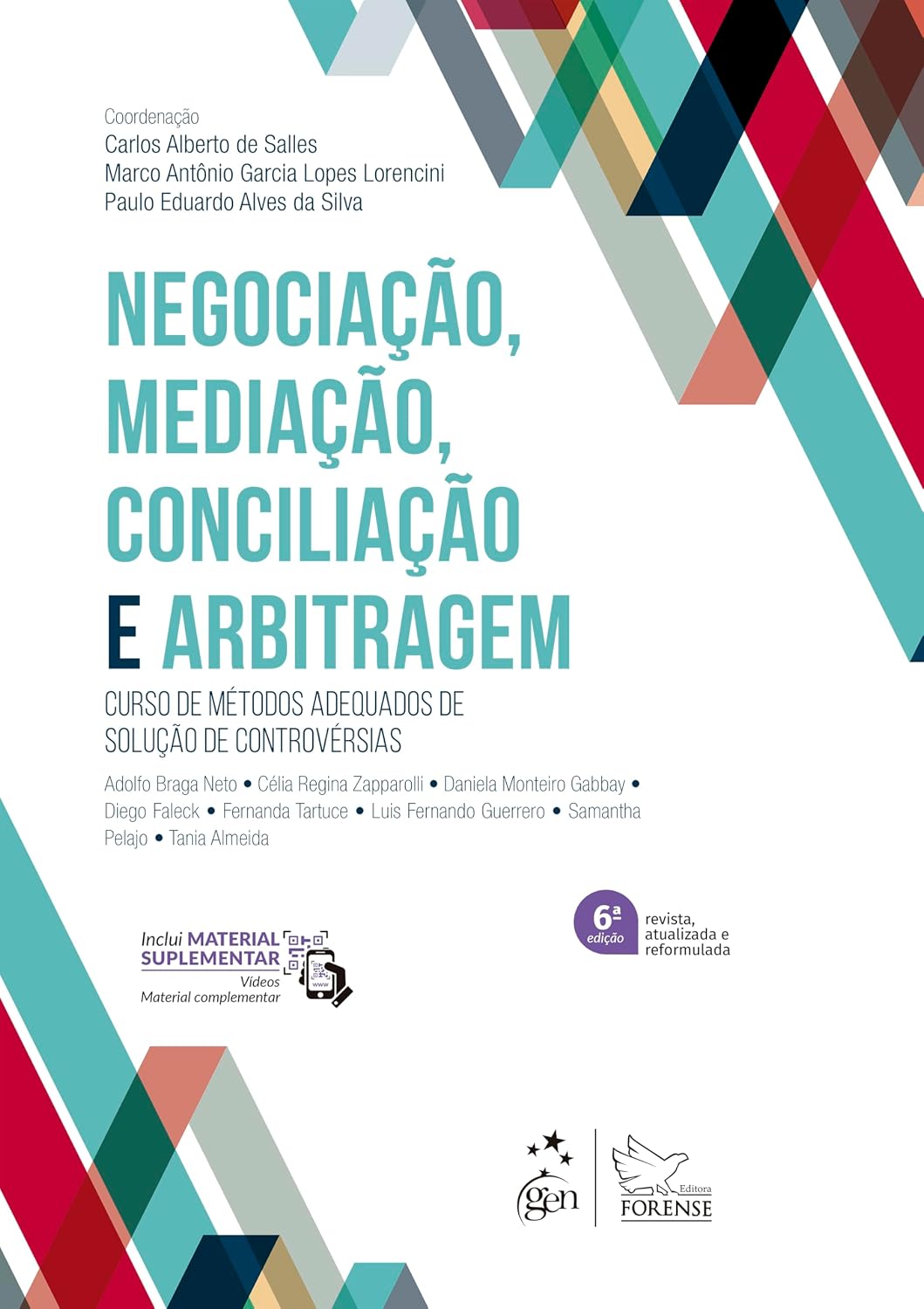 Negociação, Mediação, Conciliação e Arbitragem - 6ª Edição 2026 baixar livro de graça