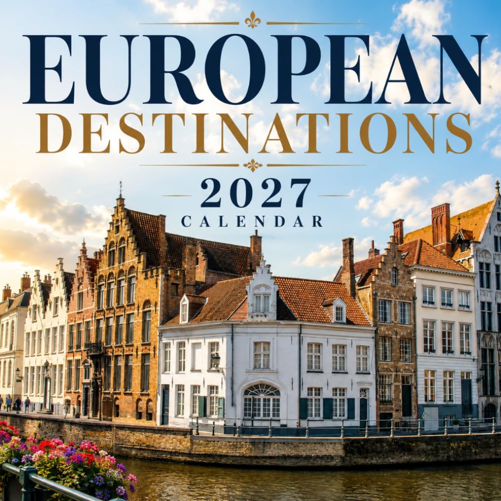 European Destinations Calendar 2027: Continental Travel Photography baixar o livro de graça