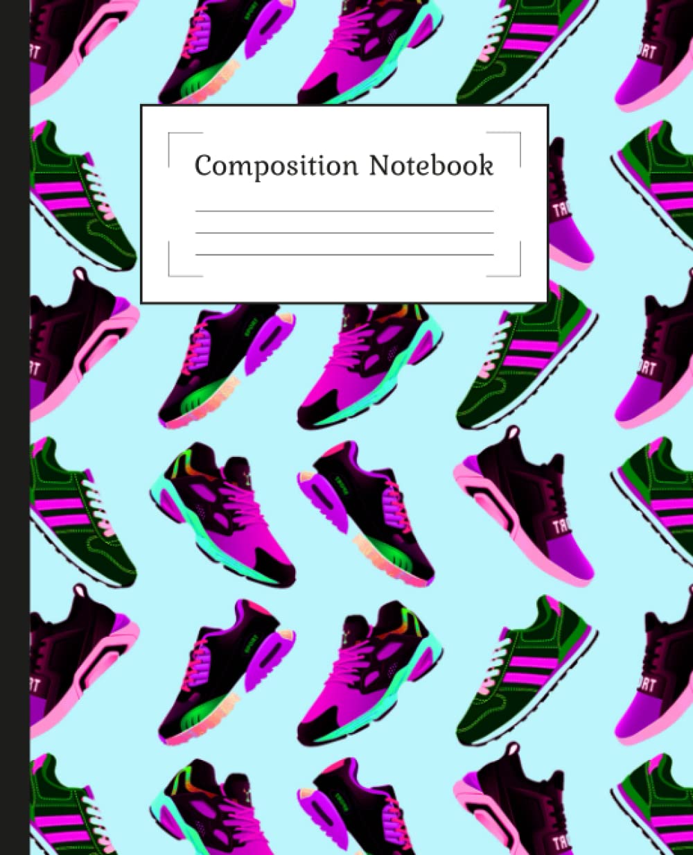 ler totalmente Composition Notebook: Sneakers pattern composition notebook 7.5x 9.25 inch, 110 page, Sneakers pattern notebook or Sneakers pattern composition notebook wide ruled