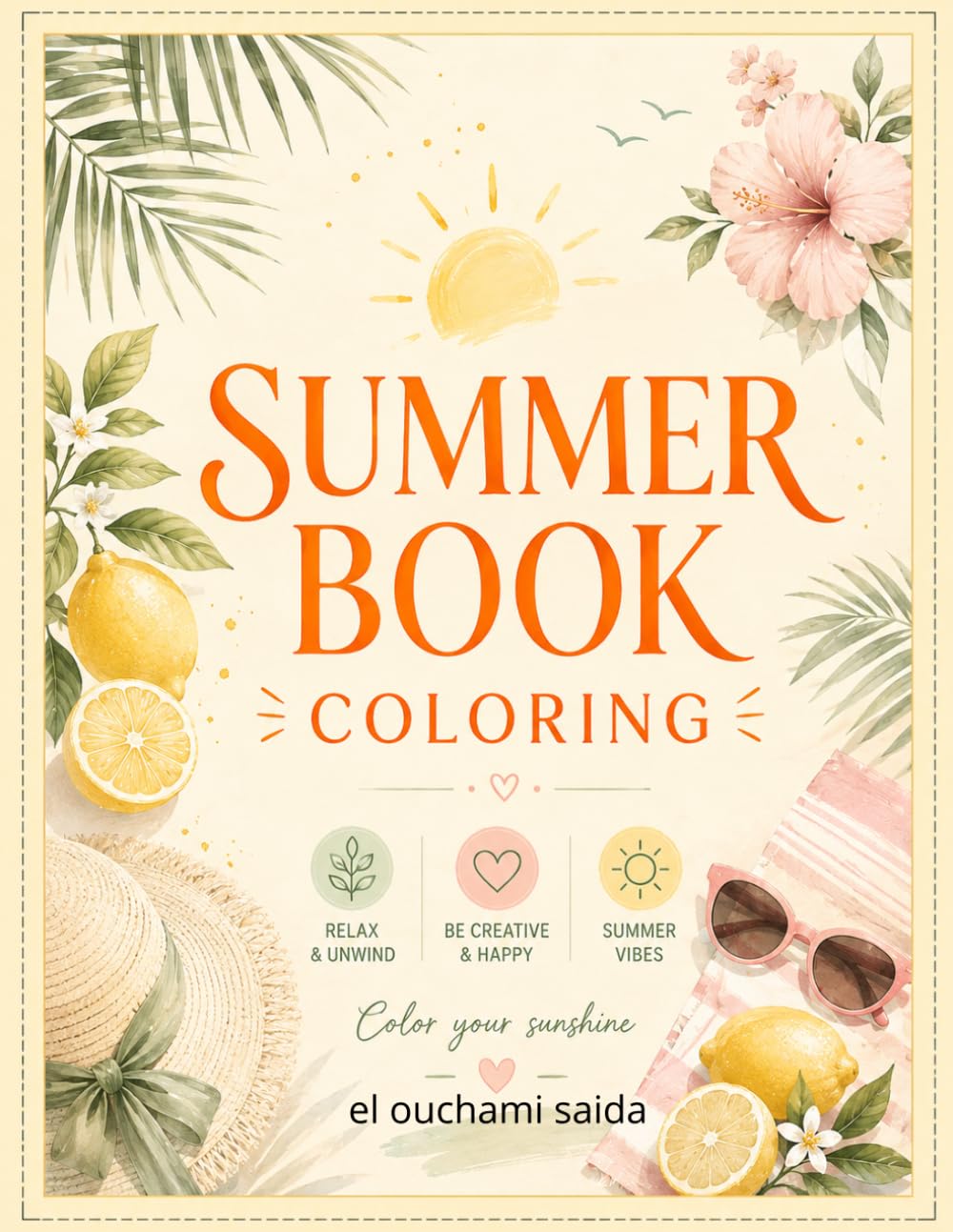 ler totalmente SUMMER BOOK COLORING: COLORING EVERY SUMMER MOMENT