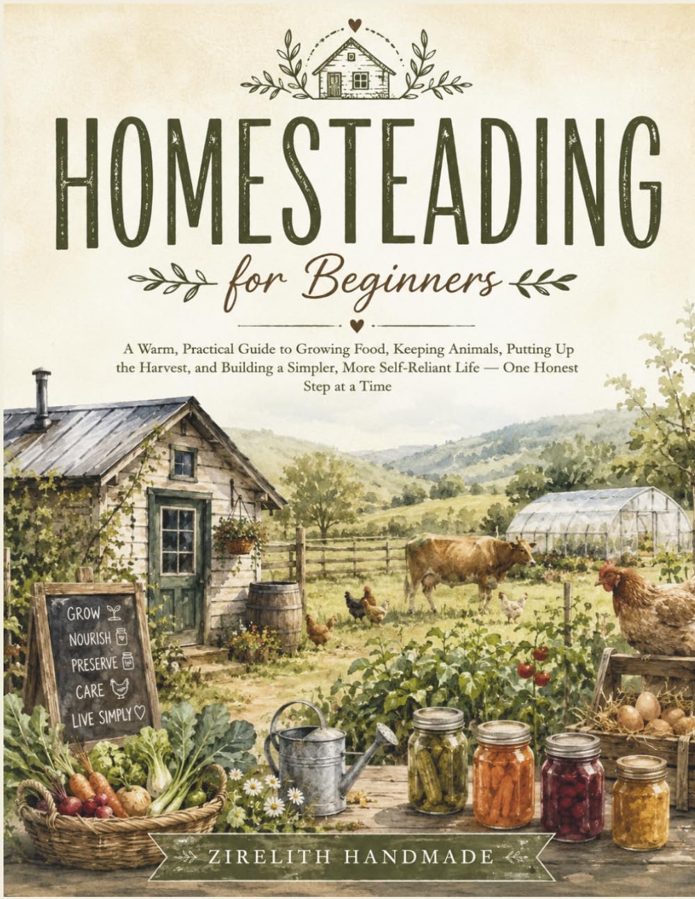 HOMESTEADING for Beginners: A Warm, Practical Guide to Growing Food, Keeping Animals, Putting Up the Harvest, and Building a Simpler, More Self-Reliant Life - One Honest Step at a Time baixar o livro de graça