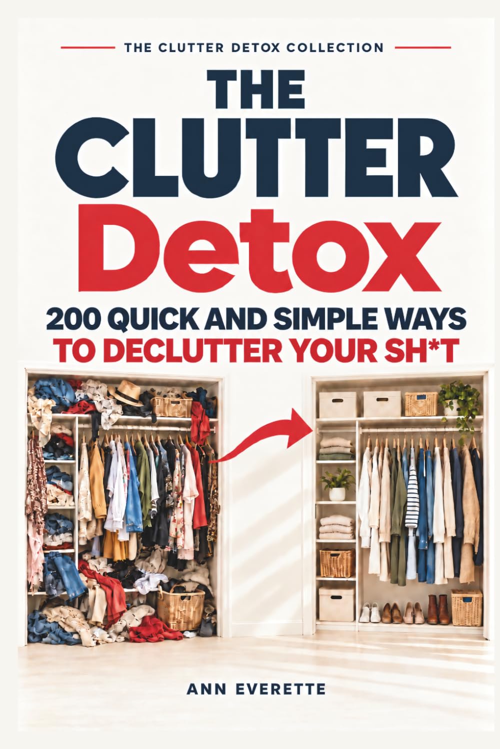 The Clutter Detox: 200 Quick and Simple Ways to Declutter Your Sh*t (The Clutter Detox Collection) baixar o livro de graça