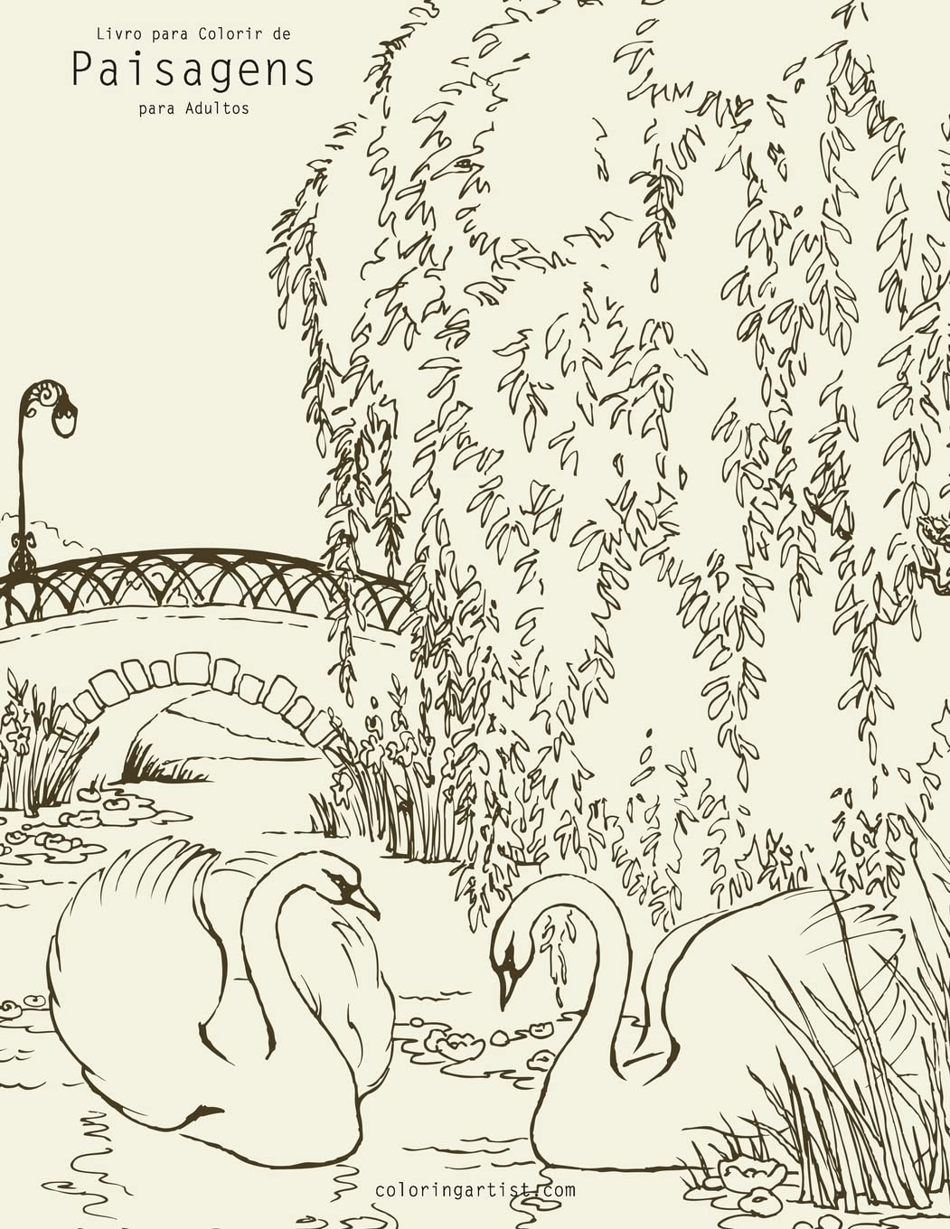 Livro para Colorir de Paisagens para Adultos: 1 baixar livro de graça