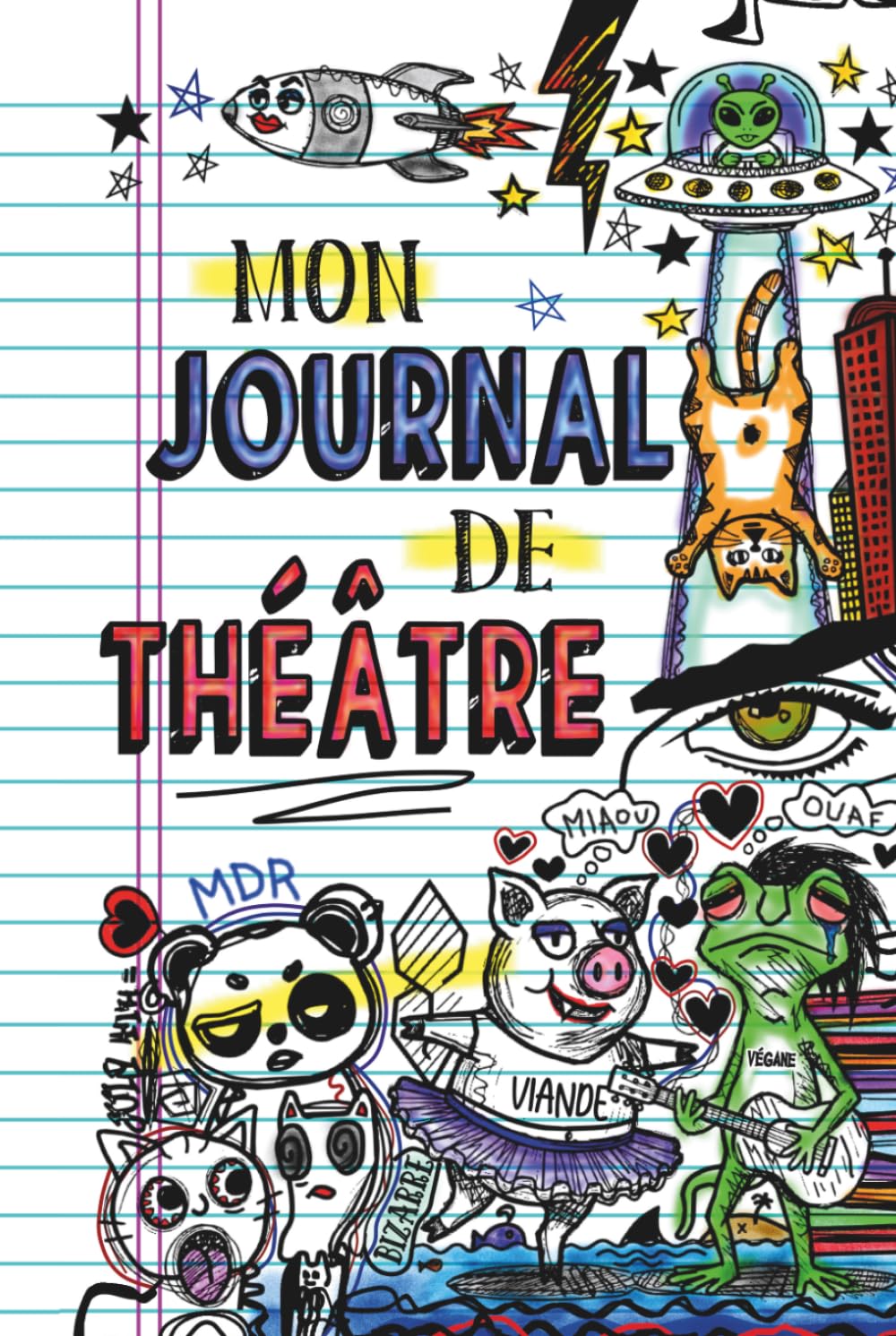 Mon journal de théâtre: Carnet d'acteur pour les répétitions, les auditions et les spectacles (French Edition) baixar o livro de graça