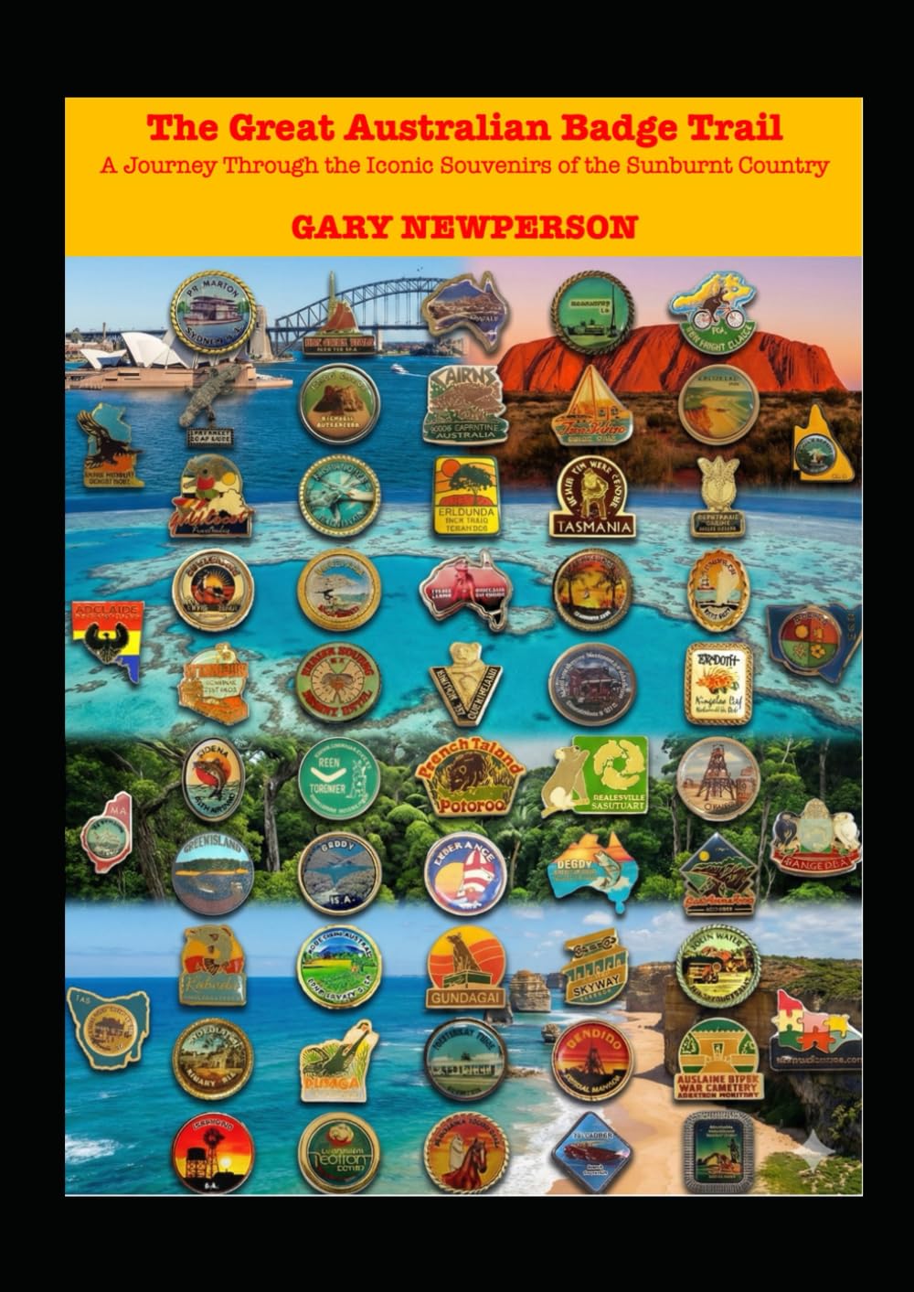 ler totalmente The Great Australian Badge Trail: A Journey through the Iconic Souvenirs of the Sunburnt Country