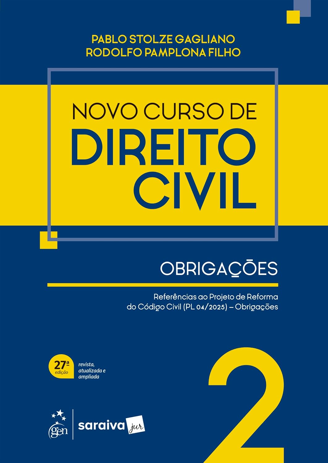 ler totalmente Novo Curso de Direito Civil - Obrigações Vol.2 - 27ª Edição 2026