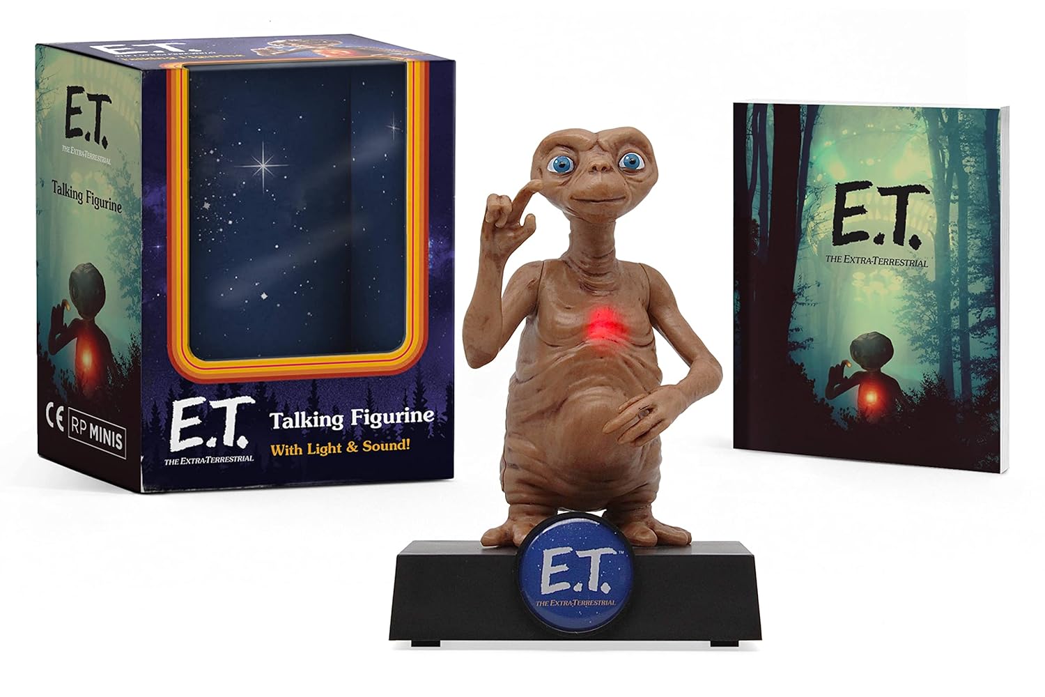 ler totalmente E.T. Talking Figurine: With Light and Sound!