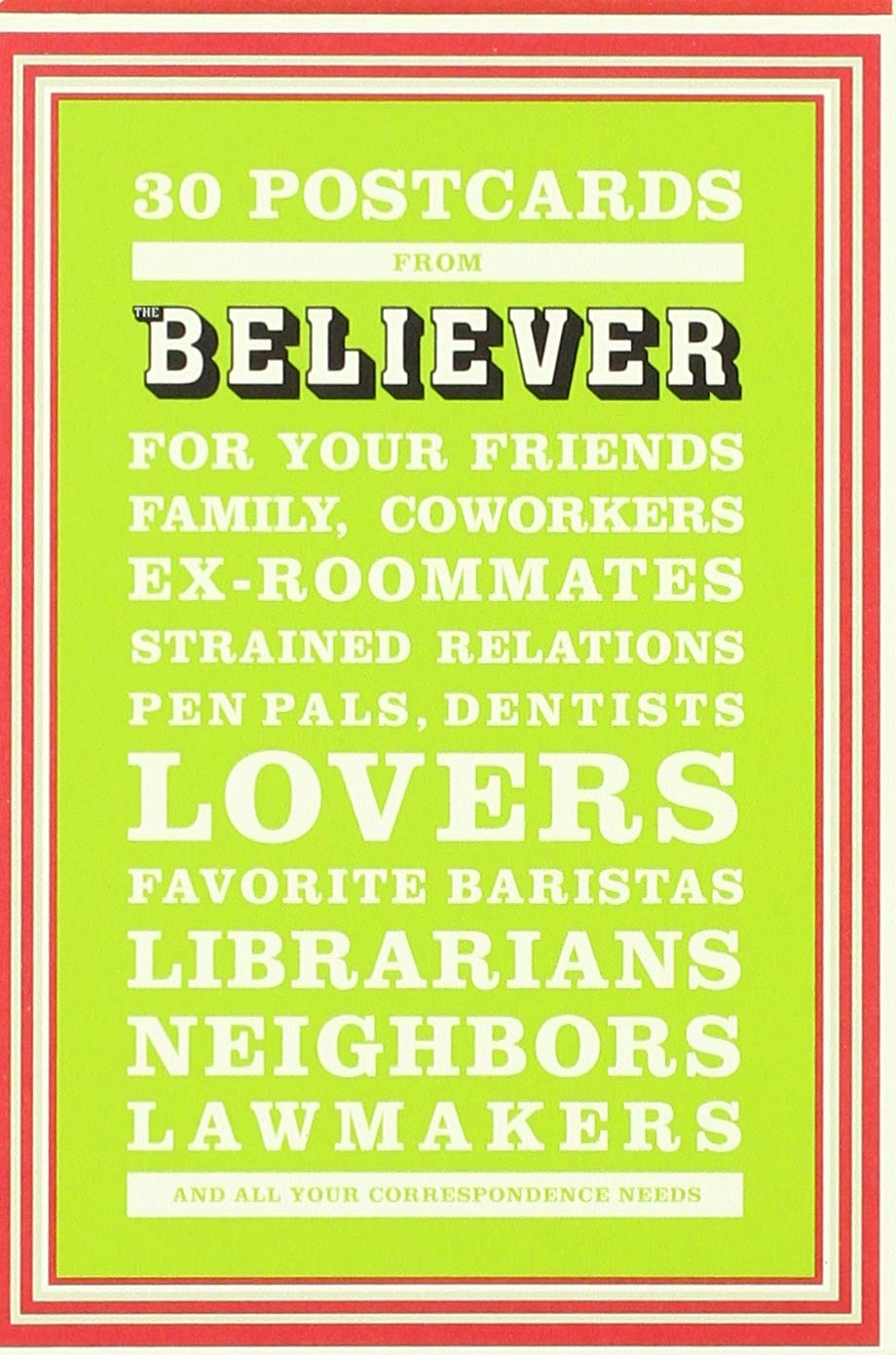 ler totalmente Postcard from the Believer Magazine