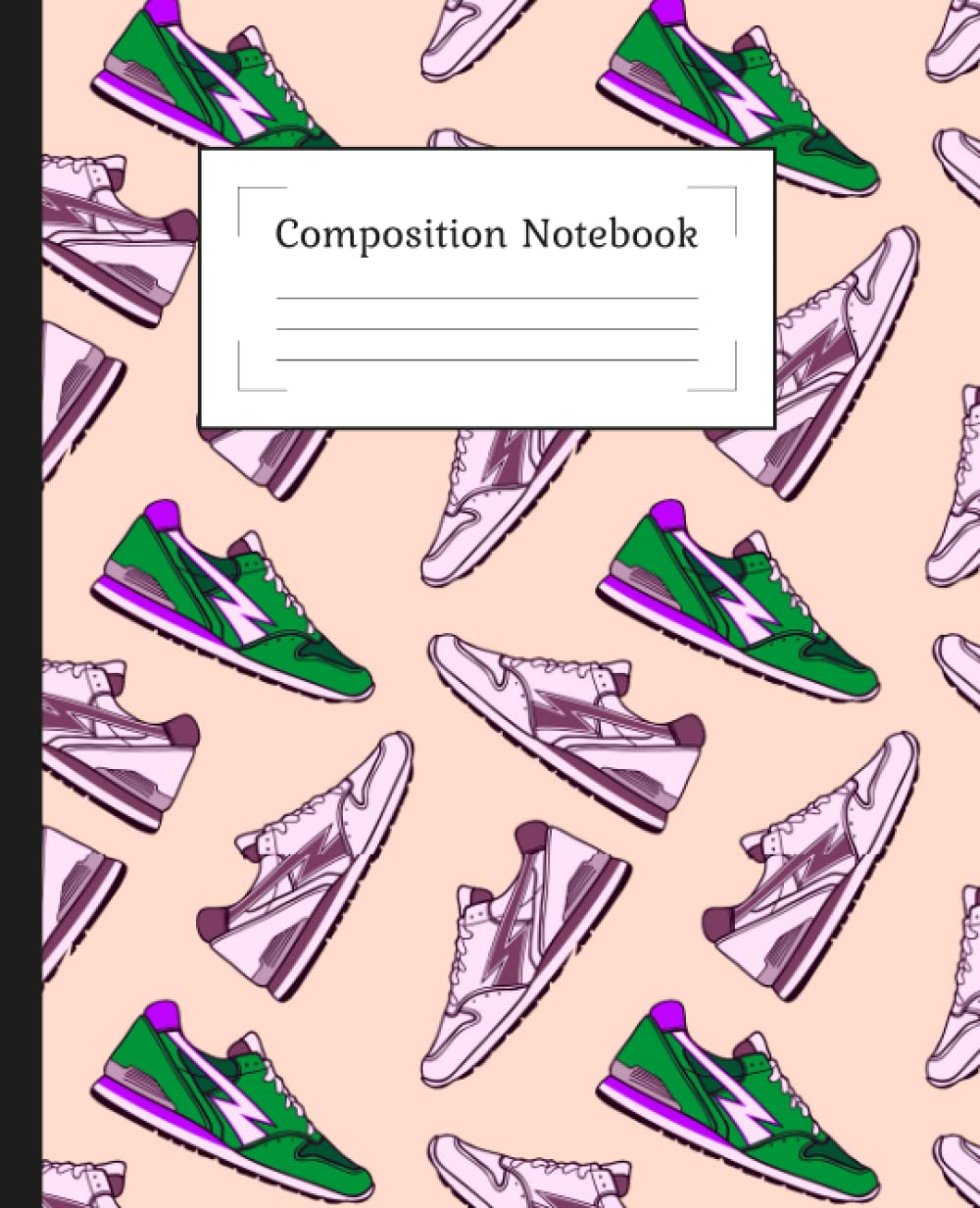 Composition Notebook: Sneakers Pattern Composition Notebook 7.5x9.25 inch, 110 page, Sneakers pattern composition notebook for Women or Sneakers pattern composition notebook for men. baixar livro de graça