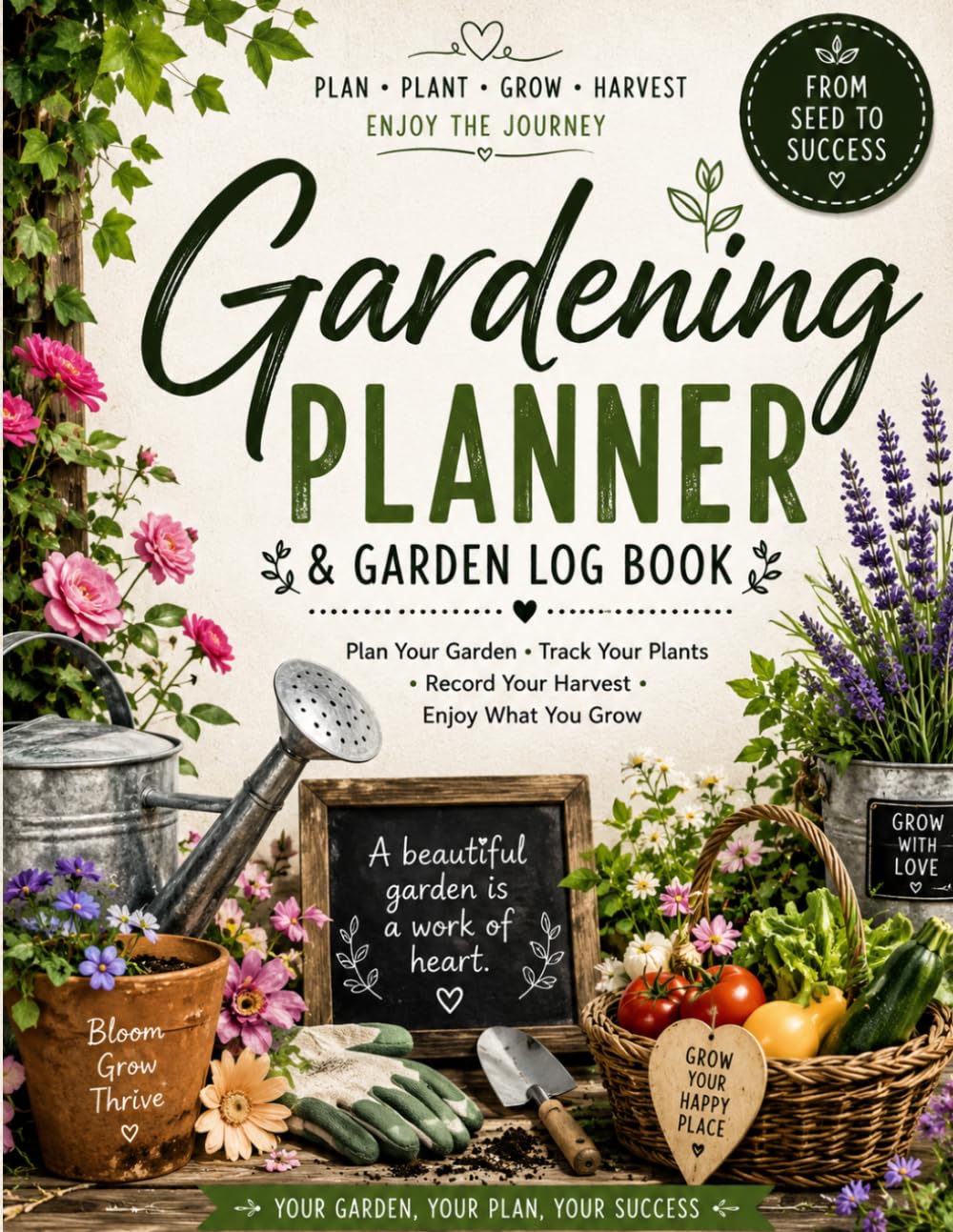 capítulo por capítulo baixar Gardening Planner & Garden Log Book: Plant Tracker, Seed Starting Journal, Harvest Log, Garden Calendar & Gardening Organizer