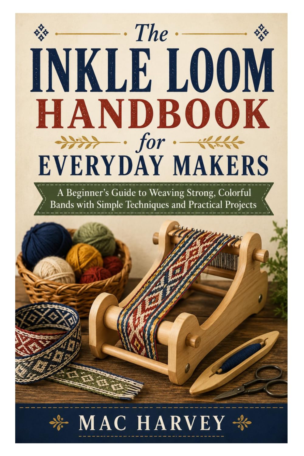 ler totalmente The Inkle Loom Handbook for Everyday Makers: A Beginner's Guide to Weaving Strong, Colorful Bands with Simple Techniques and Practical Projects