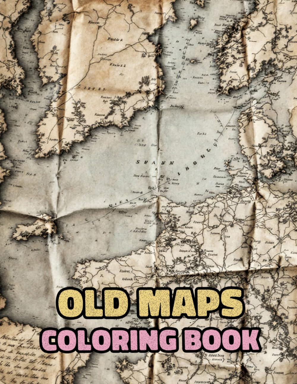 Old Maps Coloring Book: Vol 2 About Historical Cartography Medieval World Exploration vintage Prints Geography Colonial Expedition Scroll Parchment... Mindful Fun Relaxation & Stress Relief baixar o livro de graça