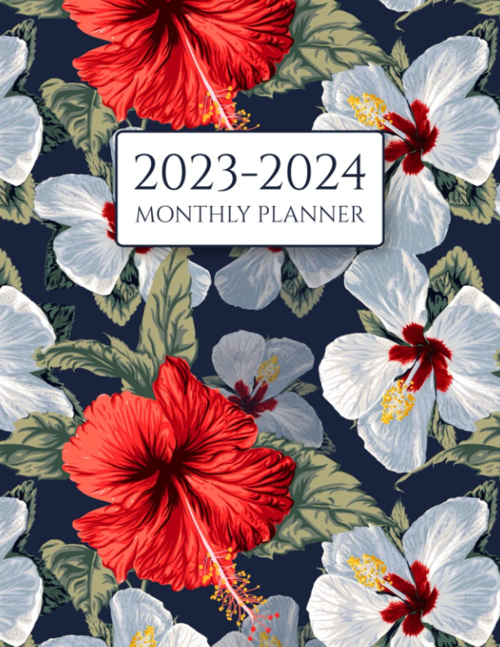 2023-2024 Monthly Planner: Two Year Calendar Schedule Organizer, January 2023 - December 2024 (24 Months) with Federal Holidays, Vintage Floral Cover baixar livro de graça