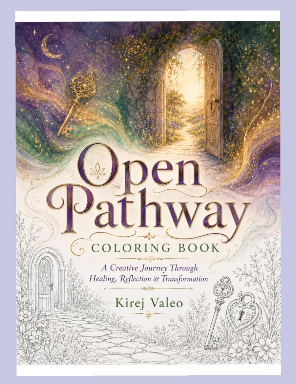 ler totalmente Open Pathway Coloring Book: A Creative Journey Through Healing, Reflection & Transformation