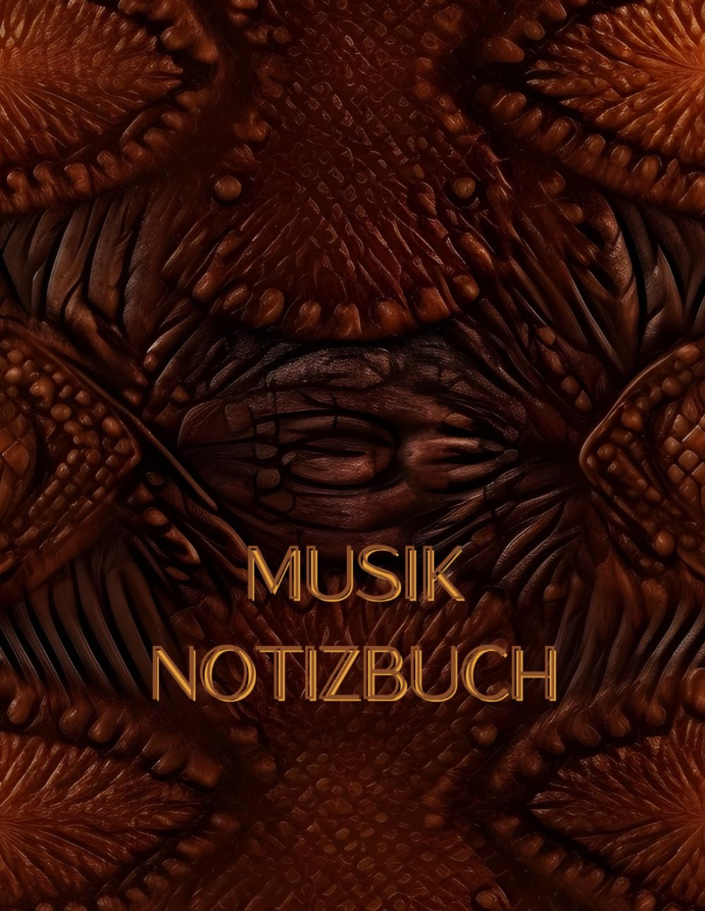 Music Notebook.: Musik Notizbuch. (German Edition)